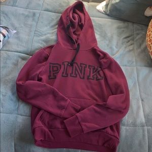 PINK BURGUNDY SWEATSHIRT